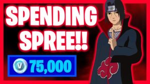 SPENDING 75,000+ V-Bucks in FORTNITE!! (Spending Spree #32)