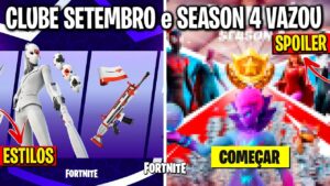 SPOILERS! VAZOU TUDO SOBRE A NOVA TEMPORADA 4 DO FORTNITE (PASSE DE BATALHA, SKINS e TEMA?)