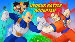 The DRAGON BALL *VERSUS* Challenge in Fortnite!