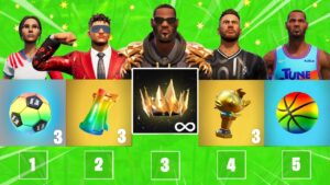 The *RANDOM* ATHLETE Challenge in Fortnite