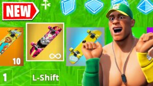 The *SKATEBOARD* LOOT ONLY Challenge in Fortnite