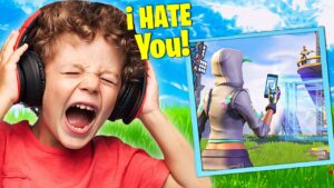 Trolling ANGRY Kid in Fortnite Creative! (Hilarious)