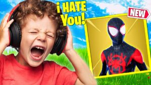 Trolling As Spiderman Miles Morales MYTHIC Boss! (Season 4)