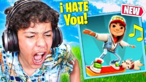 Trolling With *NEW* Subway Surfers Emote in Fortnite!