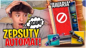 Tylko ZBUGOWANY AUTOMAT *SCAM?!* 😡 w Fortnite