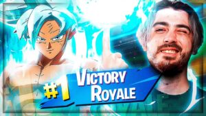 VITTORIA REALE con la SKIN di GOKU ULTRA ISTINTO! | FORTNITE x DRAGON BALL