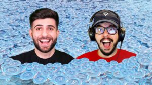 We Bet 100 000 VBucks on a Fortnite Game!