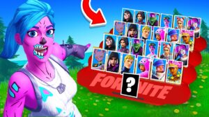 Zgadnij JAKIM SKINEM JESTEM w Fortnite Ale EDYCJA FIOLETOWA