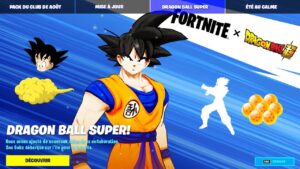 enfin.. l'événement dragon ball à maintenant débuté !!