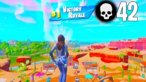 42 Elimination Solo vs Squads Win Full Gameplay Season 3 Fortnite Chapter 3
