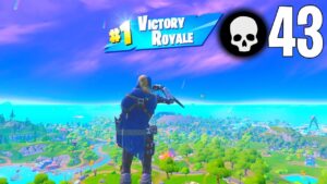 43 Elimination Solo vs Squads Win Full Gameplay Season 3 (Fortnite Chapter 3)