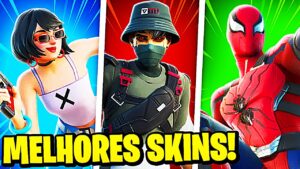 AS MELHORES SKINS DA TEMPORADA 3 DO FORTNITE!