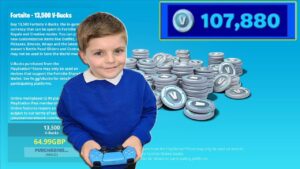 After School My 9 Year Old Kid Buys EVERYTHING In The item Shop! 107,000 V-Bucks SPENDING SPREE