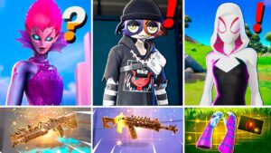 CHEFES MÍTICOS, ARMAS MÍTICAS e LOCALIZAÇÃO dos NPC no FORTNITE TEMPORADA 4 CAPÍTULO 3