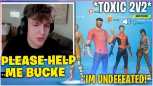 CLIX Finally Rematch PETERBOT In 2v2 Wagers With NRG BUCKE! *TOXIC* (Fortnite Funny Moments)
