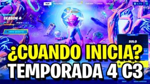 ¿CUANDO SALE LA TEMPORADA 4 CAPITULO 3 DE FORTNITE?