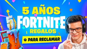 CUMPLEAÑOS 5 de FORTNITE *EVENTO GRATIS* con RECOMPENSAS!