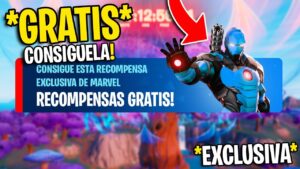Como CONSEGUIR *GRATIS* la RECOMPENSA EXCLUSIVA de MARVEL X FORTNITE 🎁😱 RECOMPENSAS GRATIS
