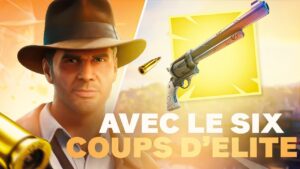 FAIRE TOP 1 QU'AVEC LE PISTOLET À 6 COUPS D'ÉLITE ! 🔫