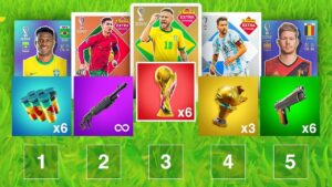 FIGURINHAS DA COPA NO FORTNITE!