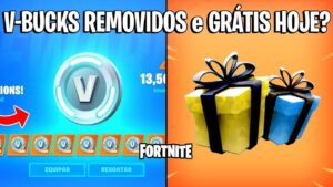 FORTNITE - V-BUCKS REMOVIDOS PACOTES, NOVAS HABILIDADES e GRÁTIS HOJE?