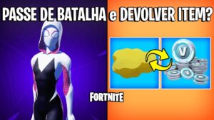 FORTNITE - VAZOU SKIN PASSE, TEMPORADA 4 e REEMBOLSO GRÁTIS?