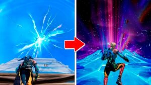 FUI ATÉ FENDA no CÉU e ISSO ACONTECEU!! Fortnite Temporada 4