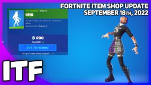 Fortnite Item Shop THE FINGERS ARE BROKEN.. [September 18th, 2022] (Fortnite Battle Royale)