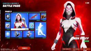 Fortnite Season 4 Battlpeass (SHOWCASE)