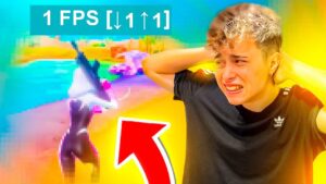 Fortnite pero con 1 FPS...