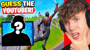 Guess The Fortnite YouTuber Using ONLY Their Gameplay!
