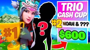 How I Got 2nd in FINALS With My NEW TRIO! (Fortnite Tournament)