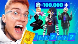 J'ACHÈTE le PASSE de COMBAT avec 100.000 V-BUCKS sur FORTNITE Saison 4