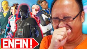 Je DÉBLOQUE enfin tous les skins du passe de combat sur Fortnite !