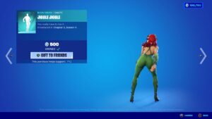 Jiggle Jiggle Emote Carried The Fortnite Shop Again Today..