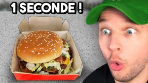 Le Big Mac Mangé le plus Rapidement au Monde !