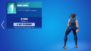 NEW Fortnite Jiggle Jiggle Emote