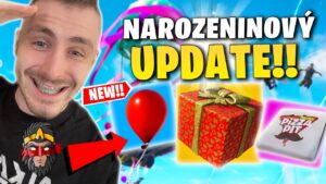 *NOVÝ* NAROZENINOVÝ UPDATE VE FORTNITE!!