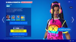 NUEVA SKIN *MAZY* NUEVA TIENDA FORTNITE HOY 08 DE SEPTIEMBRE *TIENDA DE FORTNITE*