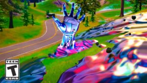 O LIQUIDO CHEGOU e ESTÁ TOMANDO o MAPA do FORTNITE! Temporada 4 Capitulo 3