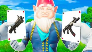 PIOCHE la BONNE CARTE D'ARME pour te BATTRE sur FORTNITE !