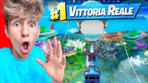 PRIMA VITTORIA nella NUOVISSIMA SEASON di FORTNITE?! 😱 *ASSURDA*
