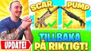 PUMP OCH SCAR ÄR ÄNTLIGEN TILLBAKA I FORTNITE