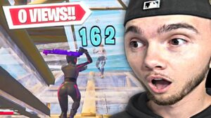 REACTING To Fortnite Montages With 0 Views...