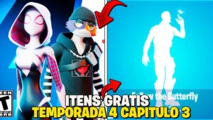 RECOMPENSAS GRATIS TEMPORADA 4 CAPITULO 3 FORTNITE EM UPDATE 22.00