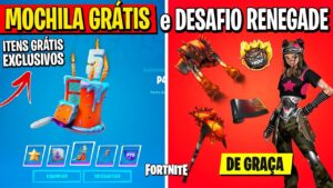 RESGATE AGORA AS RECOMPENSAS GRÁTIS DE ANIVERSÁRIO DO FORTNITE (MOCHILA, PICARETA e RENEGADE GRÁTIS)