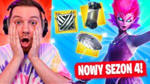 SPRAWDZAM SEZON 4 w Fortnite! (pierwszy WIN!)