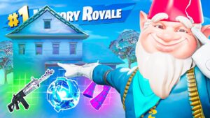 STUFF de la MAISON de CHROME SEULEMENT pour FAIRE TOP 1 sur FORTNITE