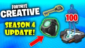 Surprises in Season 4 Fortnite Creative Update!