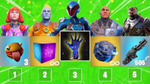 The *RANDOM* SEVEN BOSS Challenge in Fortnite